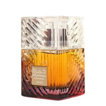Perfume inspirado en Khamrah Dukhan de Lattafa