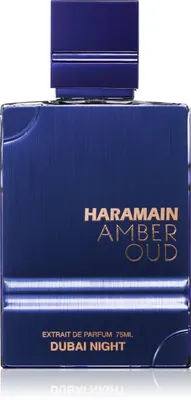 Perfume inspirado en Amber Oud Dubai night de Haramain