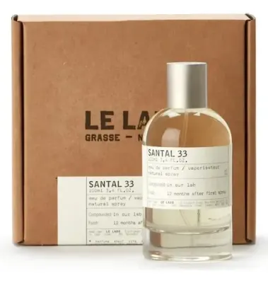 Perfume inspirado en Santal 33 de Le Labo
