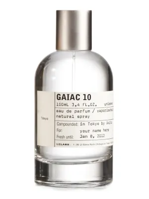 Perfume inspirado en Gaiac 10 de Le Labo
