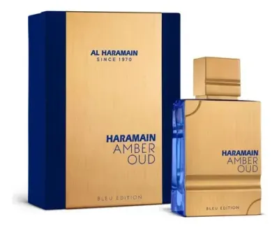 Perfume inspirado en Amber Bleu de Haramain