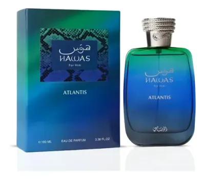 Perfume inspirado en Hawas Atlantis de Rasasi